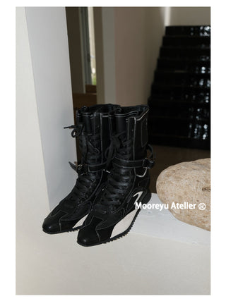 Pointed Toe Boxing Boots