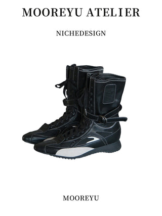 Pointed Toe Boxing Boots
