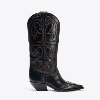 Embroidered Western Cowboy Boots