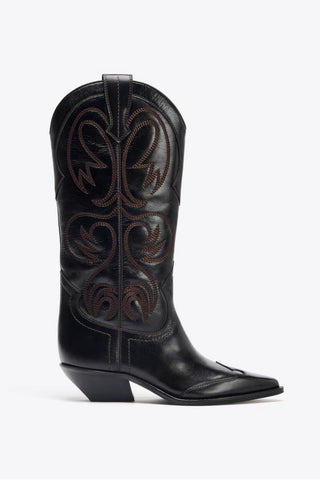 Embroidered Western Cowboy Boots