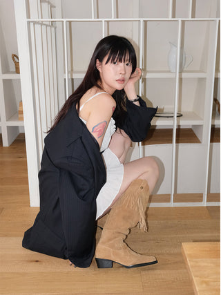 Tassel Knight Boots
