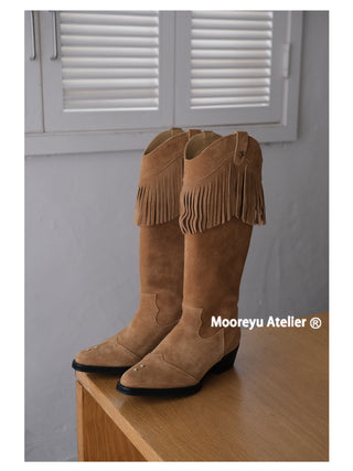 Tassel Knight Boots