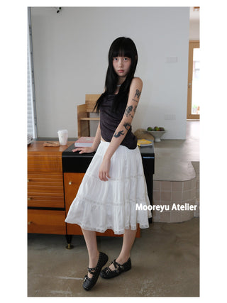 Cross Buckle Ballet Flats