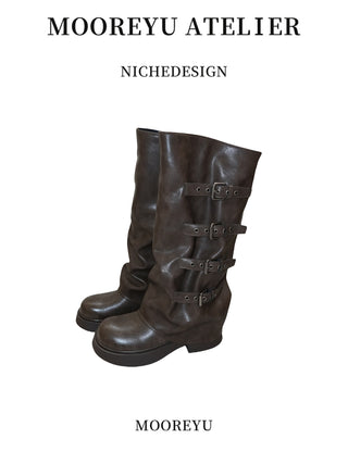 Thick Bottom Knight Boots