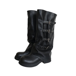 Thick Bottom Knight Boots