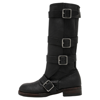 Buckle Decor High Boots