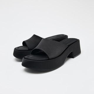 Muffin Platform Slippers
