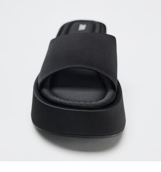 Muffin Platform Slippers