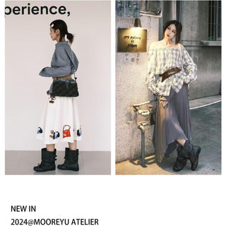 Mooreyu Bow Booties