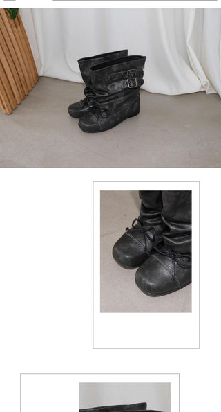 Mooreyu Bow Boots