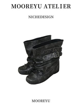 Mooreyu Bow Boots