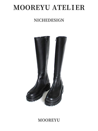 Mooreyu Platform Boots