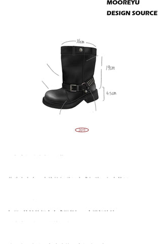 Mooreyu Knight Boots