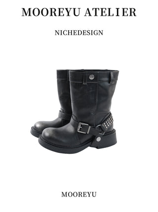 Mooreyu Knight Boots