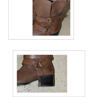 Mooreyu Cowboy Boots