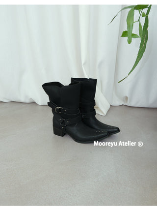 Mooreyu Cowboy Boots