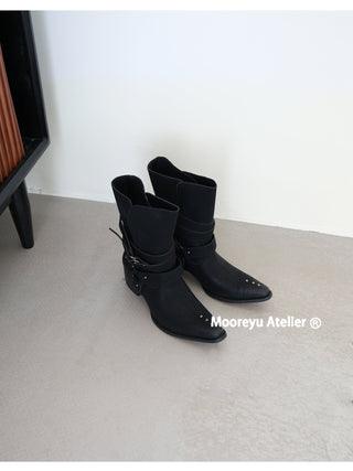 Mooreyu Cowboy Boots
