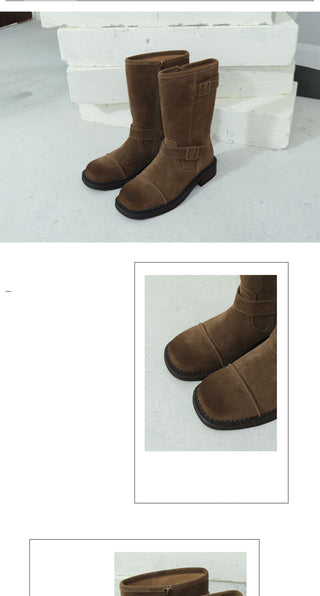 Mooreyu Biker Boots