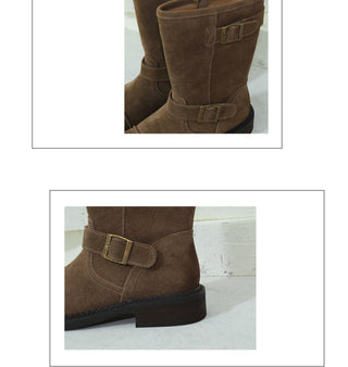 Mooreyu Biker Boots