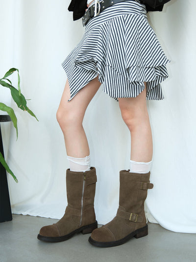 Mooreyu Biker Boots