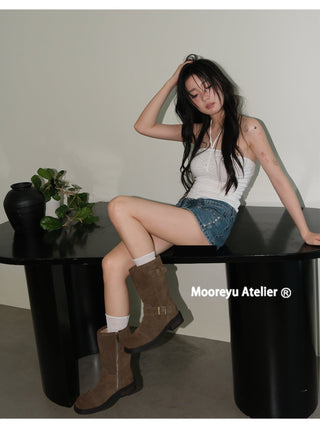 Mooreyu Biker Boots