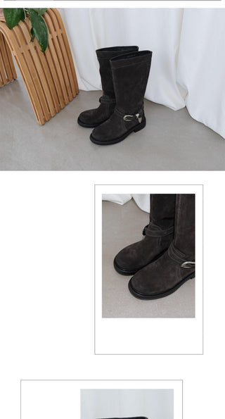 Mooreyu Retro Boots