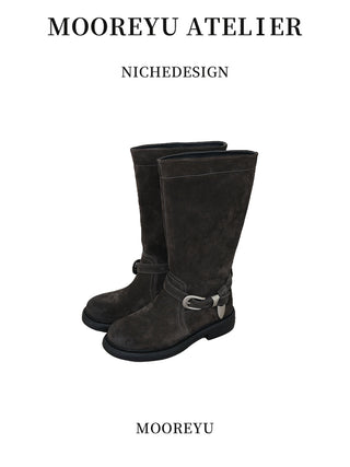 Mooreyu Retro Boots