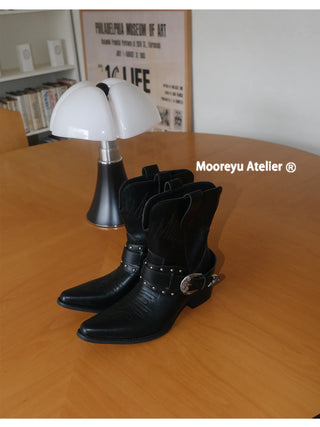 western embroidered boots