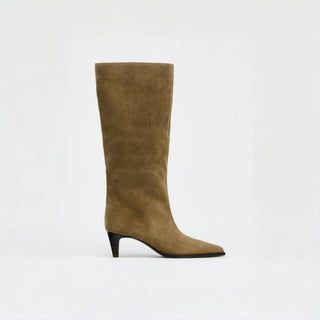 suede high boots
