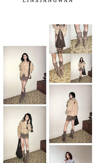 western lace-up boots