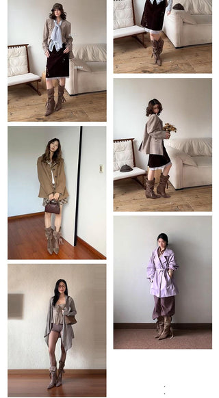 western lace-up boots