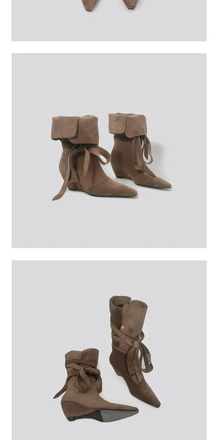 western lace-up boots