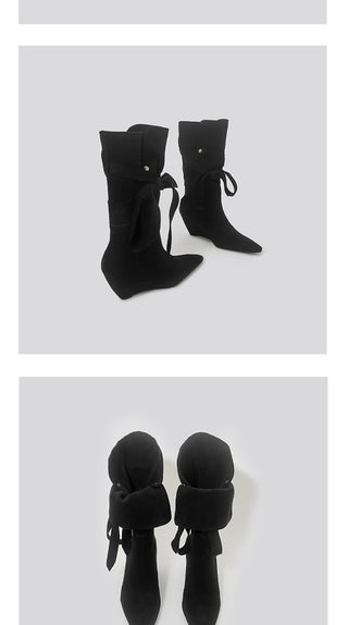 western lace-up boots