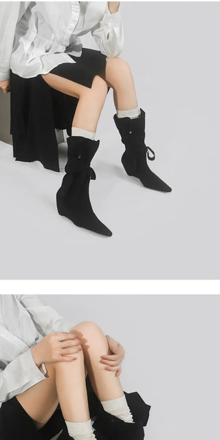 western lace-up boots