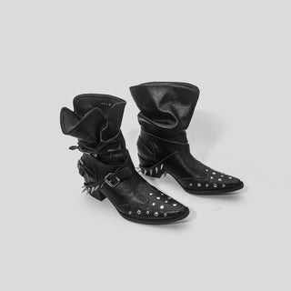 punk pointed boots