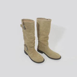 western buckle boots