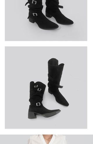 pointed toe boots