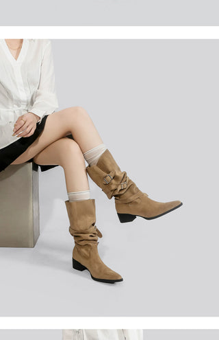 pointed toe boots