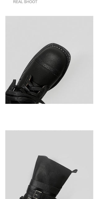 platform motorcycle boots