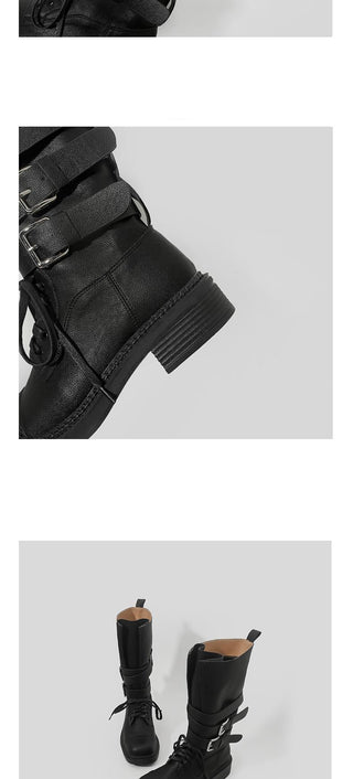 platform motorcycle boots