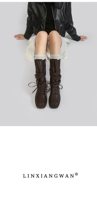 platform motorcycle boots