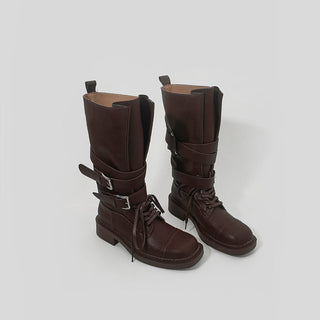 platform motorcycle boots