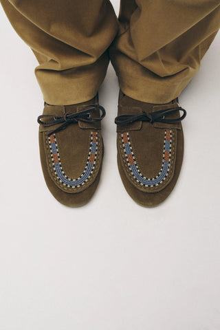 lace-up loafers