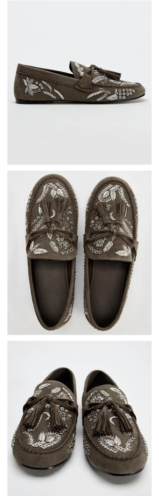 lace-up loafers