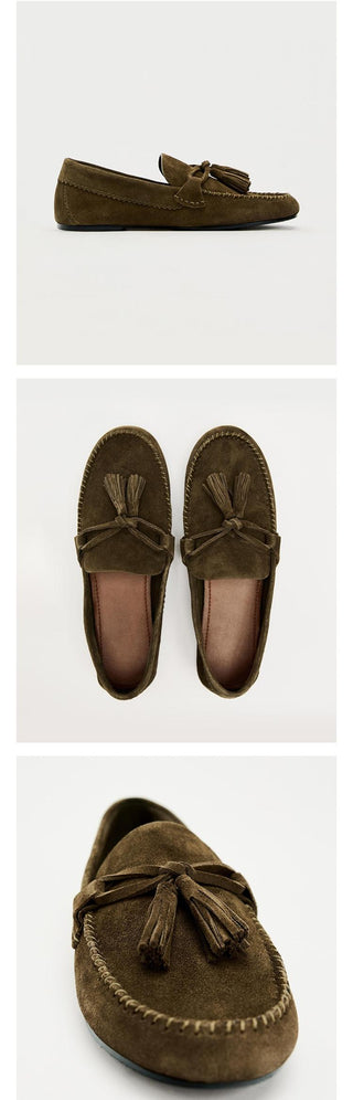 lace-up loafers