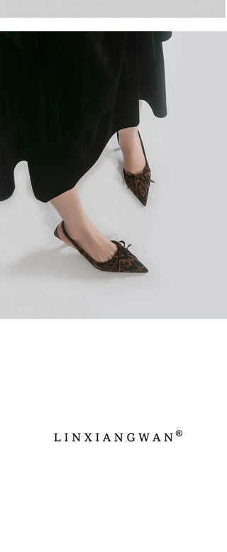 elegant bow heels