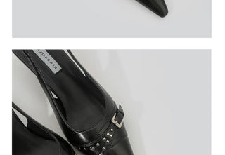 gothic rivet sandals