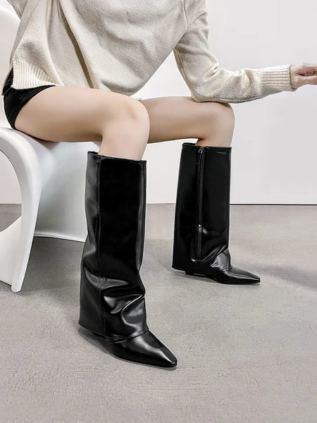 straight knight boots