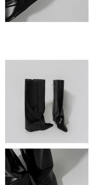 straight knight boots