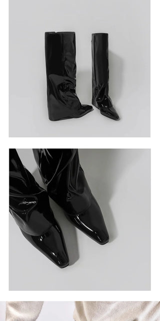 straight knight boots